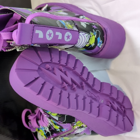 Vintage Power Puff Girls Mojo Jo Jo Combat Boots - Picture 12 of 16